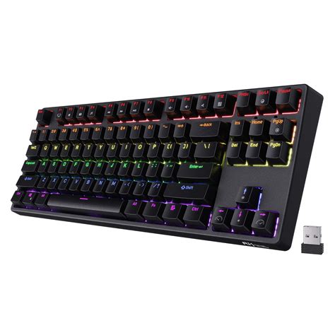 buy rk royal kludge rk sinkg rgb wireless tkl mechanical gaming keyboard  keys  numpad