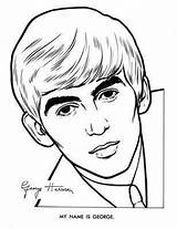 Coloring Beatles Pages Beavis Butthead Book George Harrison Printable Drawing Books Drawings Color Cool Adult Choose Board Getcolorings Lennon John sketch template
