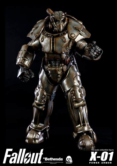 Fallout 4 X 01 Power Armor Figure By Threezero The