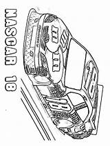 Nascar Coloring Pages Printable Color Toyota Print Kids Getcolorings Template sketch template