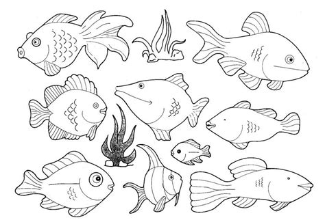 coloring pages  sea creatures poisson  avril dessin coloriage