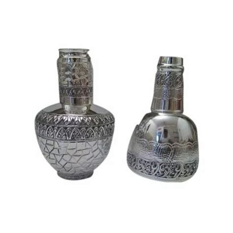 decorative silver bottle size  ml  rs   jaipur id