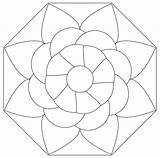 Mandala Coloring Pages Thebrightowl sketch template