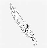 Katana Weapon Clipartkey sketch template