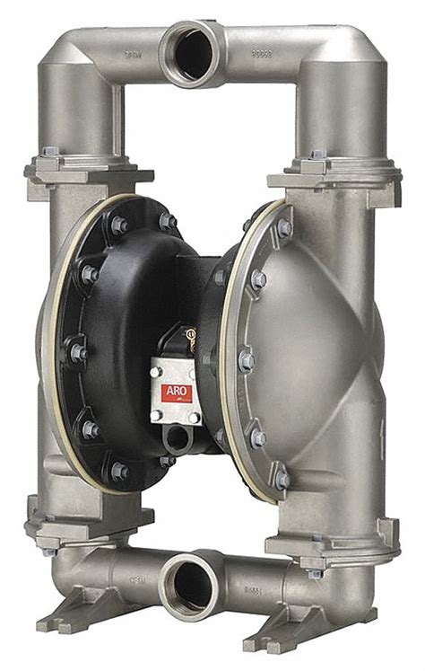 aro air operated  gpm max flow double diaphragm pump fpr