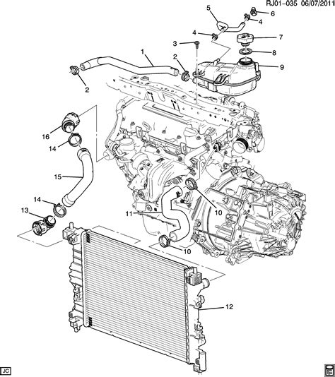 chevy sonic cooling system diagram diagramwirings