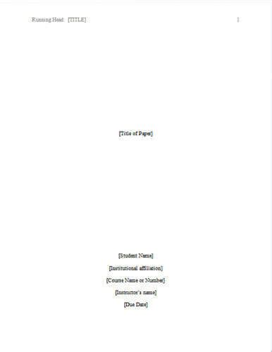 format cover page college paper effortless cover page