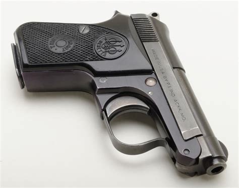 beretta model 950 bs pistol 22 short cal 2 1 2” barrel blue finish