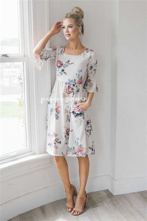 The Naomi Modest Dresses Classy Outfits For Women Casual Dresses