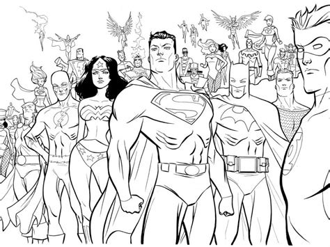flash dc comic coloring coloring pages