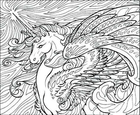 pin  fantasy coloring pages collection