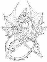 Wiccan Pentagram Pagan Pentacle Witchcraft Designlooter Fosterginger Mandalas Handfasting sketch template