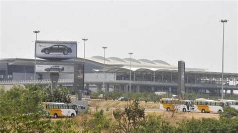 confusion reigns  telangana airport  flights  cancelled  hindu