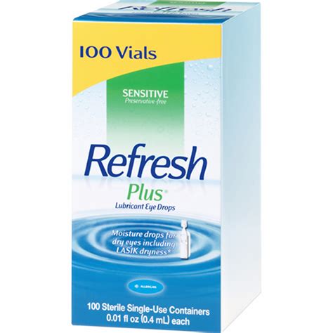 Product Of Refresh Plus Eye Drops 100 Ct 0 01 Fl Oz [bulk Savings