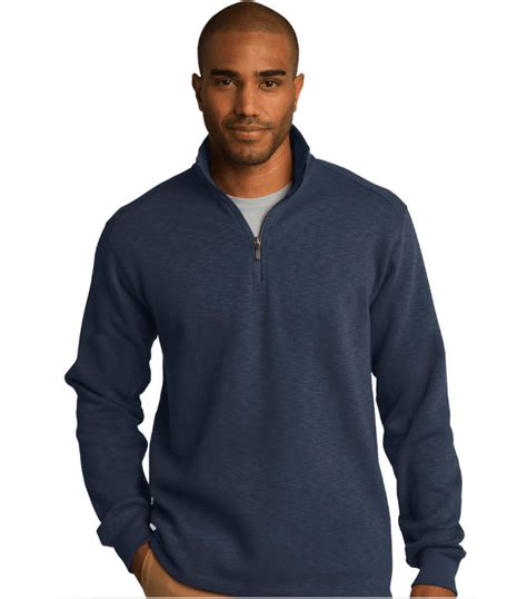 custom  zip pullover  port authority   logo  allstar