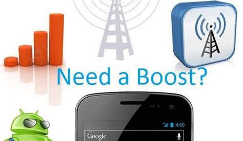android apps  boosting mobile network  wi fi signals cell