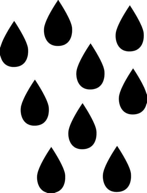 sets raindrop wall decals reserved listing etsy silhouette