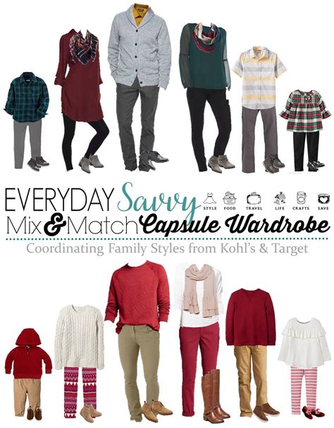 coordinating family photo outfit ideas holiday outfits