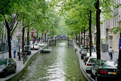 On the canals of amsterdam