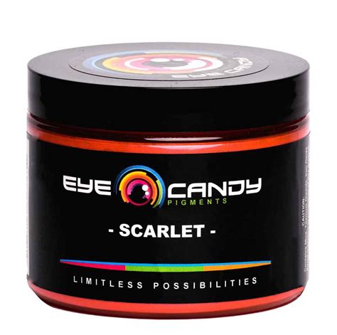eye candy pigments scarlet exoticblanks