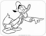 Donald Duck Coloring Pages Disneyclips Laughing Pointing sketch template