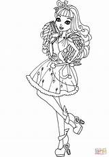 Cupid Kolorowanka Kolorowanki Lizzie Apple Cheshire Druku Briar Printable Madeline Hatter Dzieci Dla sketch template