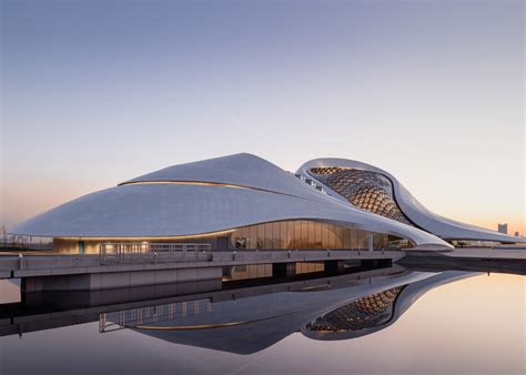 mad s sinuous harbin opera house completes in china
