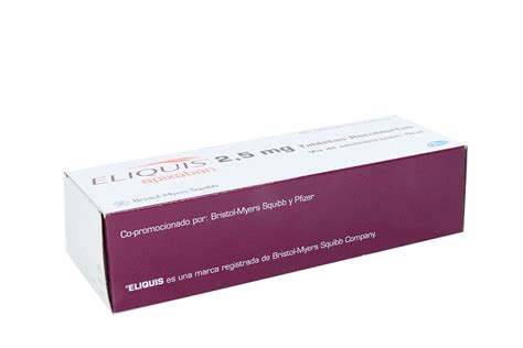 Comprar Eliquis 2 5 Mg Caja X 60 Tabletas En Farmalisto