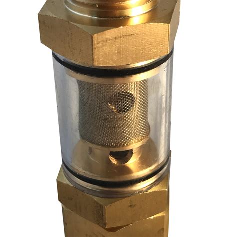 pressure inline water filter outlet   npt male inlet equipmaxx