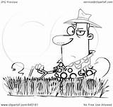 Grass Outline Mowing Tall Man Toonaday Illustration Cartoon Royalty Rf Clip 2021 sketch template