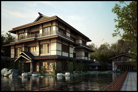 designing  japanese style house home garden healthy design