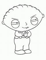 Coloring Stewie Pages Guy Family Griffin Colouring Popular Coloringhome sketch template