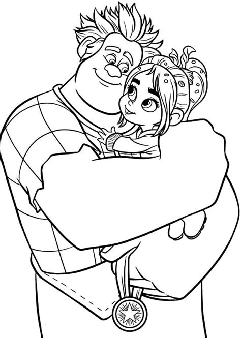 wreck  ralph coloring pages  coloring pages  kids