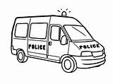 Police Camionnette Coloriages Imprimer Everfreecoloring Getdrawings Vans Transportation Clipartmag Dibujo Colorluna sketch template