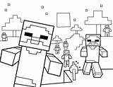 Coloring Pages Minecraft Skins Getcolorings sketch template