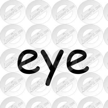 eye stencil  classroom therapy  great eye clipart