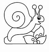 Coloring Snail Pages Print Animals Printable sketch template