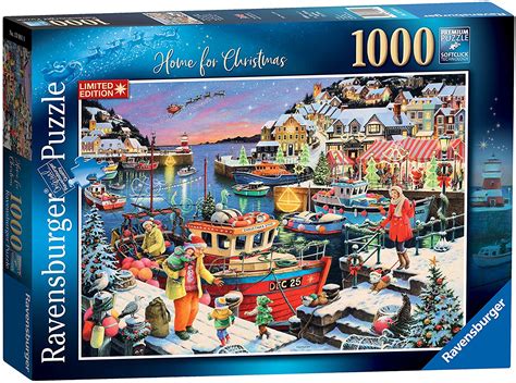 ravensburger limited edition home  christmas  piece puzzle  puzzle collections