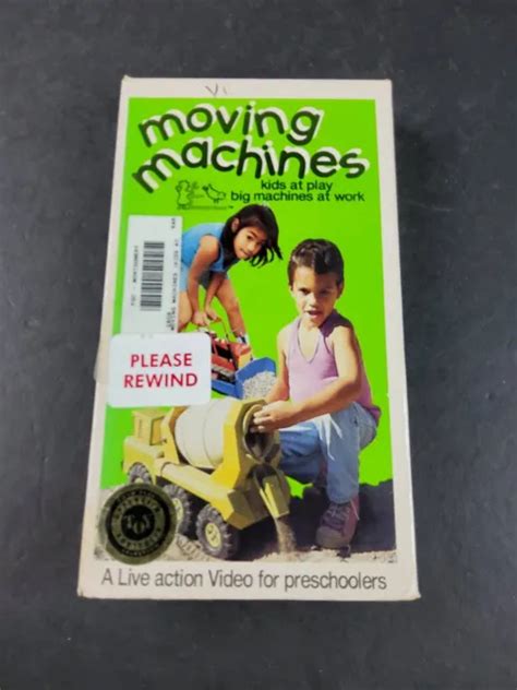 moving machines vhs  tape kids  play big machines  work