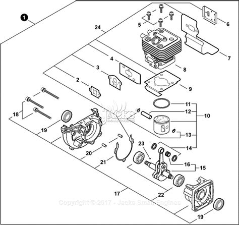 echo pb ln sn p p parts diagram  engine