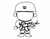 Soldado Soldados Colorir Soldat Faciles Soldatino Paso Dessiner Dibuix Desenhos Enfant Acolore Cabeza Fumando Cholos Blogger Coloriageetdessins Stampare Dibuixos Otros sketch template