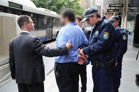 arrest  sydney cbd organised crime drug syndicate