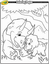 Triceratops Coloring Crayola Pages Dinosaur Printable Print Color Kids Animal Sheets Christmas Dino Shark Printables Cartoon Summer Getdrawings Rex Visit sketch template