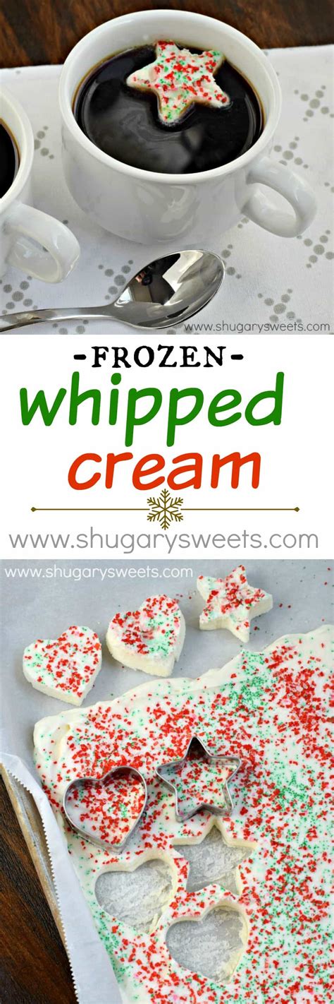 frozen whipped cream topping