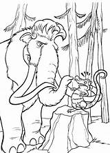 Ice Age Coloring Pages sketch template