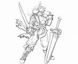 Cervantes Character Leon Coloring Soulcalibur Pages sketch template