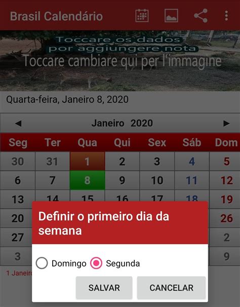 brasil calendario  baixaki