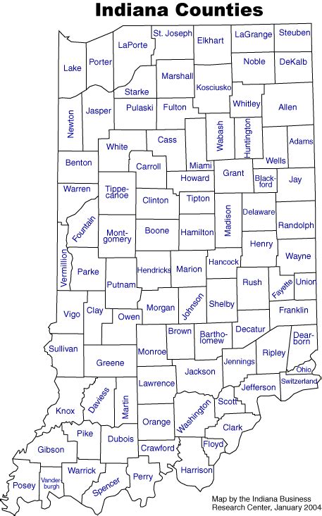 indiana map  county  cities allyce maitilde