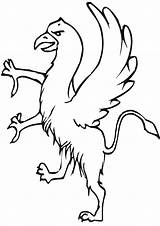 Griffin Coloring Pages Print sketch template