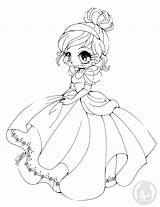 Coloring Pages Chibi Anime Yampuff Disney Coloriage Princess Princesse Cendrillon Sheets Girls Lineart Printable Cinderella Cute Colouring Deviantart People Manga sketch template